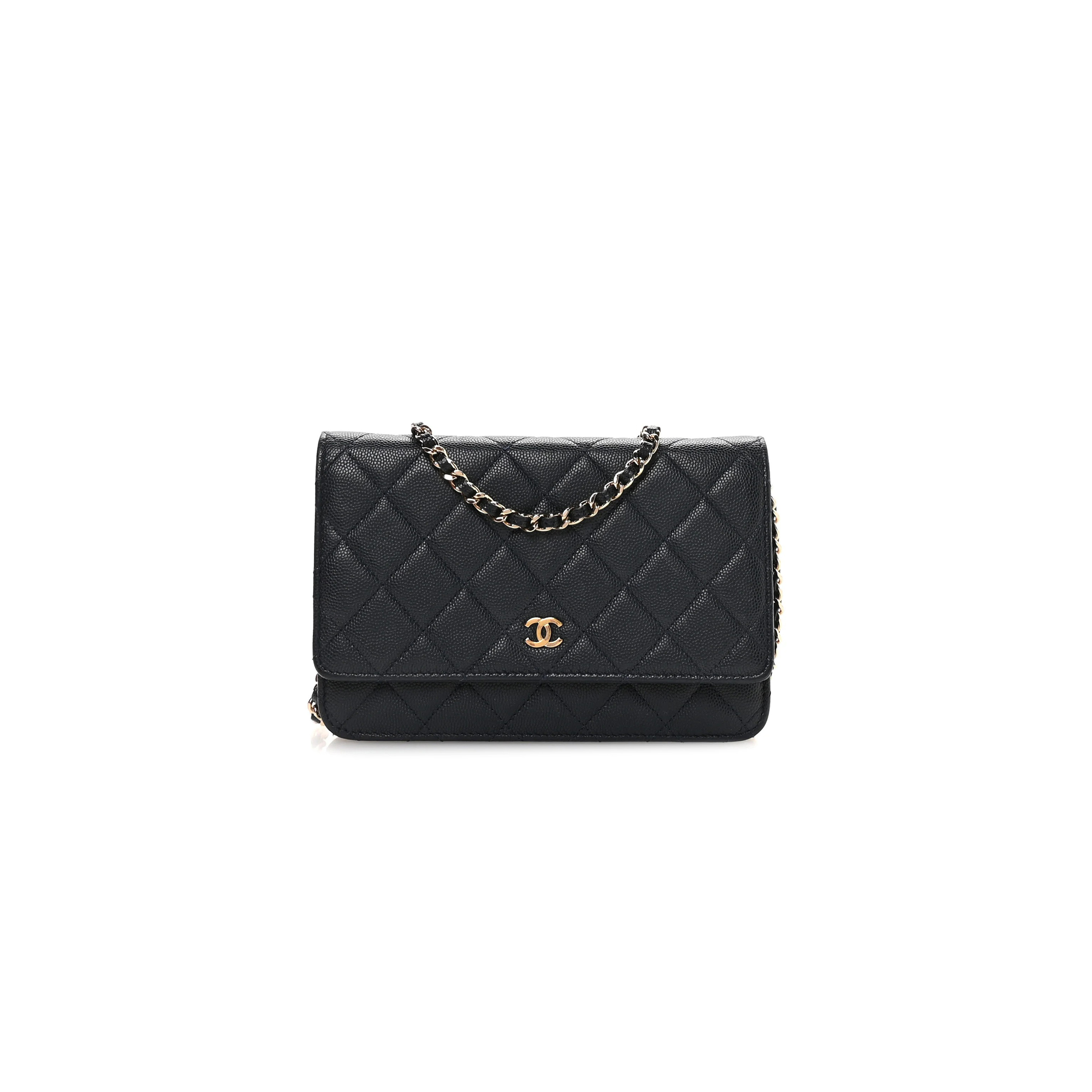 CHANEL CAVIAR QUILTED WALLET ON CHAIN WOC AP4241 (19*12*3cm)